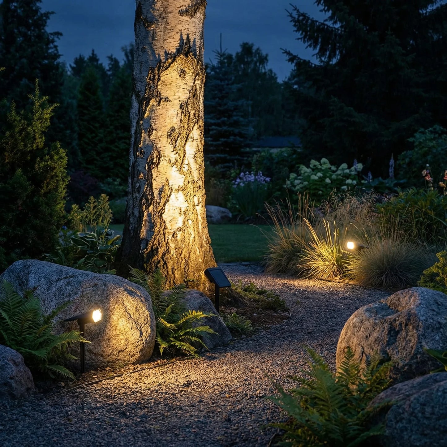 Terra™ – Spot de jardin à énergie solaire