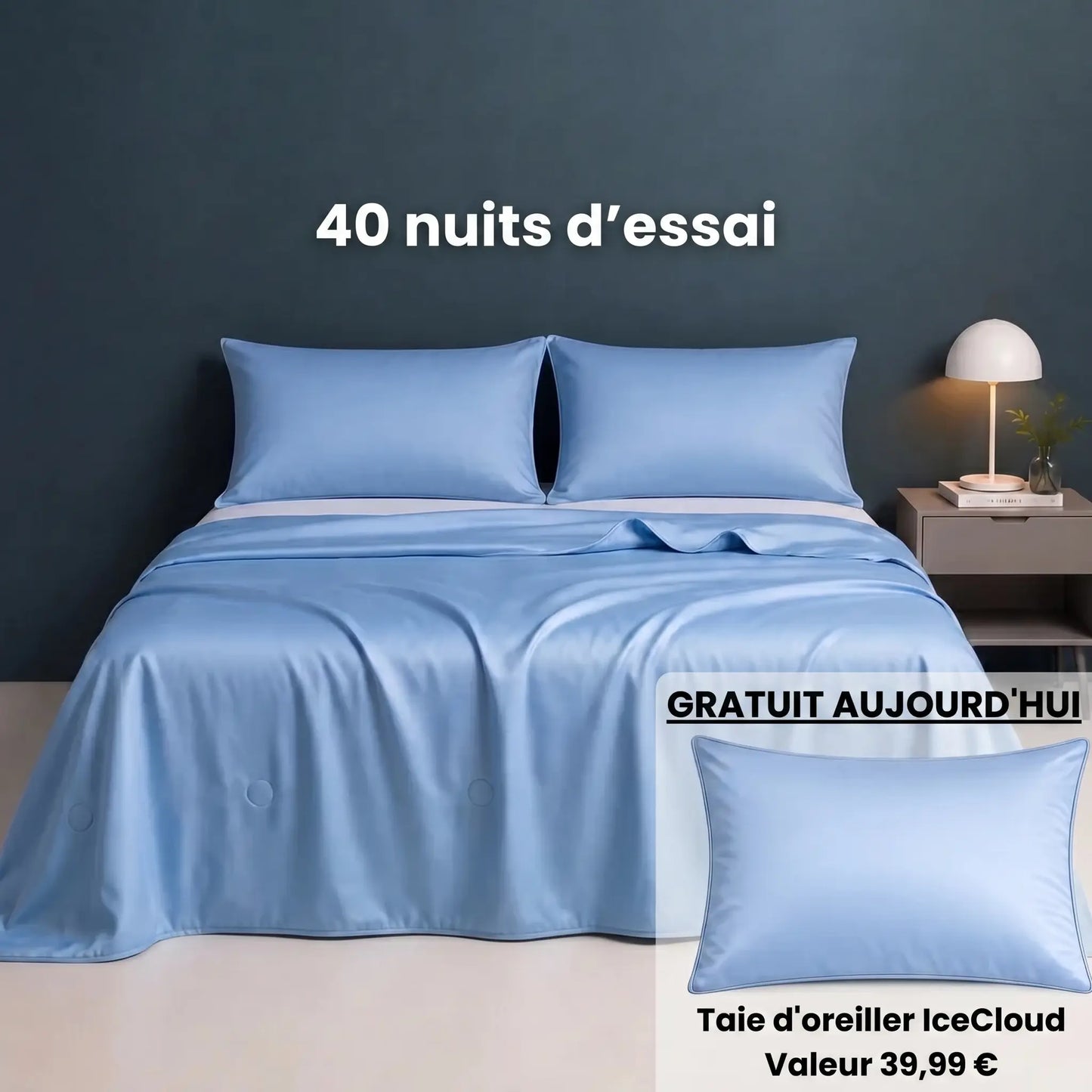 MagicSleep™ – Couverture rafraîchissante pour les chaudes nuits d'été
